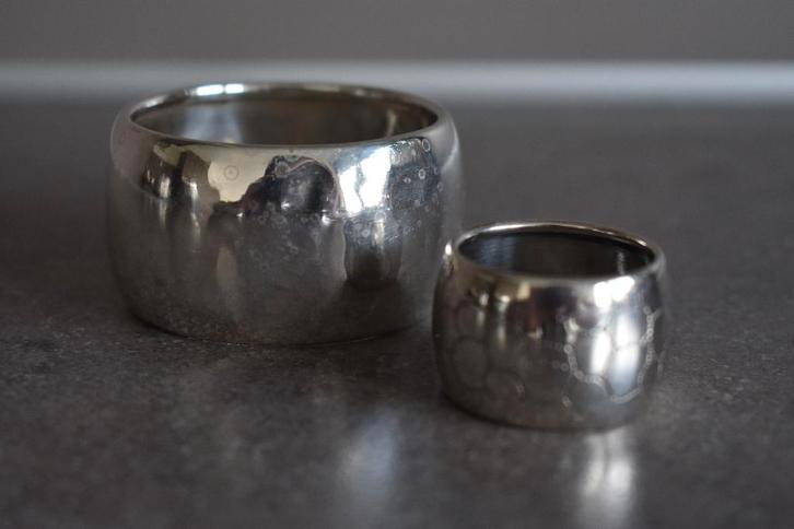 zilveren servet ring vingerdoekring Gerritsen en Van Kempen, Antiek en Kunst, Antiek | Goud en Zilver, Zilver, Ophalen of Verzenden
