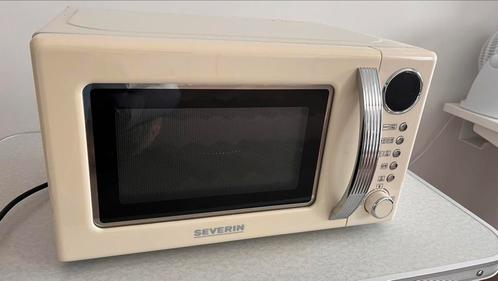 Severin MW 7892 retro-design magnetron, Witgoed en Apparatuur, Magnetrons, Zo goed als nieuw, Vrijstaand, 45 tot 60 cm, Grill