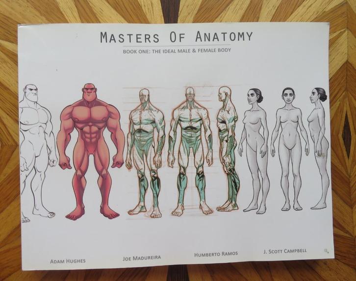 Masters of Anatomy - the Ideal Male & Female Body, Boeken, Hobby en Vrije tijd, Zo goed als nieuw, Tekenen en Schilderen, Verzenden