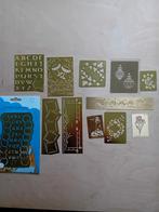 12  embossing mallen, Ophalen of Verzenden, Zo goed als nieuw, Overige thema's, Pons of Mal