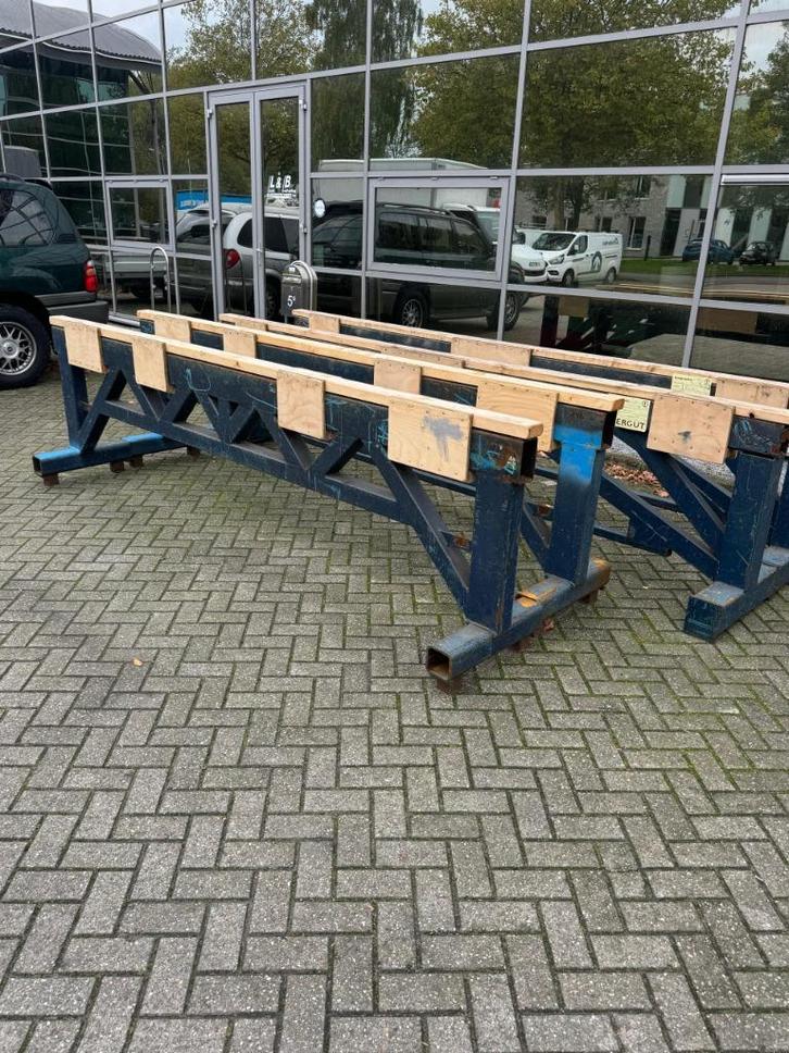 stalen bokken, Doe-het-zelf en Verbouw, Steigers, Gebruikt, Overige typen, Minder dan 2 meter, Ophalen