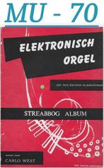 MU-70 Orgel bladmuziek Carlo West Streabbog album, Muziek en Instrumenten, Bladmuziek, Orgel, Gebruikt, Ophalen of Verzenden, Religie en Gospel