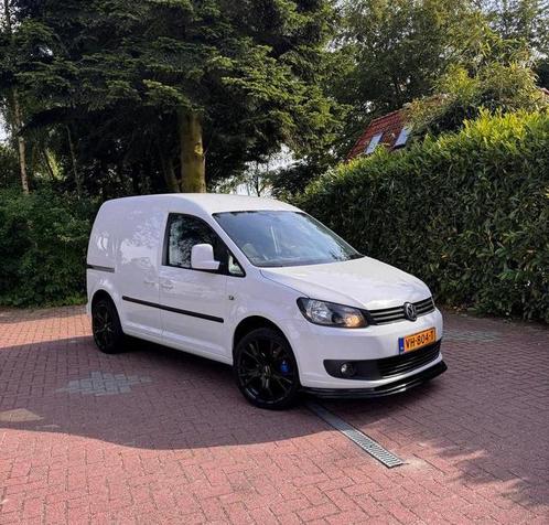 Volkswagen Caddy 1.6  2014 / Nieuwe APK, Auto's, Bestelauto's, Particulier, Volkswagen, Diesel, Origineel Nederlands, Wit, Zwart