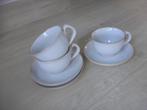 3 kop en schotels, bing & grondahl copenhagen stoneware, Ophalen of Verzenden, Zo goed als nieuw, Overige stijlen, Kop(pen) en/of Schotel(s)