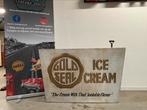 Gold Seal Ice Cream reclame uithangbord USA dubbelzijdig, Ophalen of Verzenden