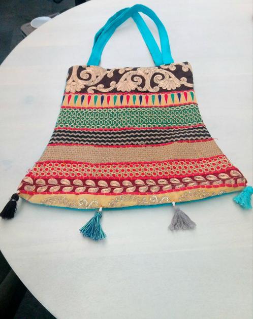 Ibiza Strandtas Handgemaakt, Sieraden, Tassen en Uiterlijk, Tassen | Damestassen, Nieuw, Shopper, Overige kleuren, Ophalen of Verzenden