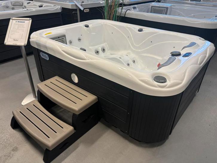 Wellis jacuzzi Firenze Life 213x160x75 cm, Tuin en Terras, Bubbelbaden en Hottubs, Nieuw, Vast, Pomp, Inbouw, Ophalen