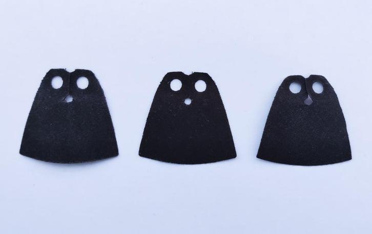 LEGO Parts Black Minifigure Cape Cloth Standard 4cm Height, Kinderen en Baby's, Speelgoed | Duplo en Lego, Zo goed als nieuw, Lego
