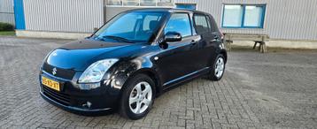 Suzuki Swift 1.3 Shogun 5 Deurs Airco N.A.P 2007 Zwart beschikbaar voor biedingen