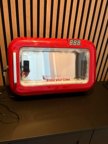 Coca cola lichtbak / verlichte vintrine / verlichte display beschikbaar voor biedingen