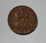 1/2 cent Nederlands Indië 1945, Postzegels en Munten, Munten | Nederland, Ophalen of Verzenden, Koningin Wilhelmina