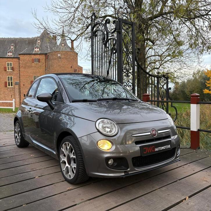 Fiat 500 C 0.9 TwinAir Turbo 500S /XL Scherm Spotify/Netflix, Auto's, Fiat, Bedrijf, Te koop, 500C, ABS, Airbags, Airconditioning