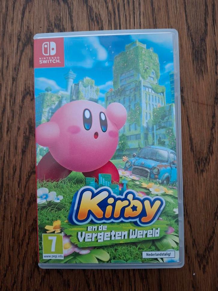 Kirby en de Vergeten Wereld - Nintendo Switch, Spelcomputers en Games, Games | Nintendo Switch, Zo goed als nieuw, Platform, 2 spelers