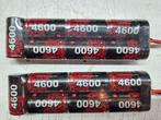 2 stuks 8.4v 4600Mah NiMh met Traxxas stekker, Gebruikt, Schaal 1:10, Onderdeel, Ophalen