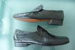 Stemar (Moreschi) loafers. Zwart. Maat 7 (=41), Loafers, Zwart, Stemar, Ophalen of Verzenden