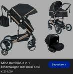 3 in 1 Kinderwagen met Maxi-Cosi!, Gebruikt, Combiwagen, Verstelbare duwstang, Ophalen