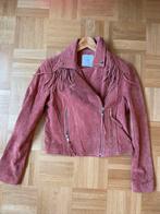 Mango suède jasje met franjes, Mango, Ophalen of Verzenden, Zo goed als nieuw, Roze