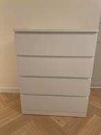 IKEA malm ladekast met 4 lades, wit 80x 100 cm, Huis en Inrichting, Ophalen, Zo goed als nieuw, 25 tot 50 cm, 50 tot 100 cm