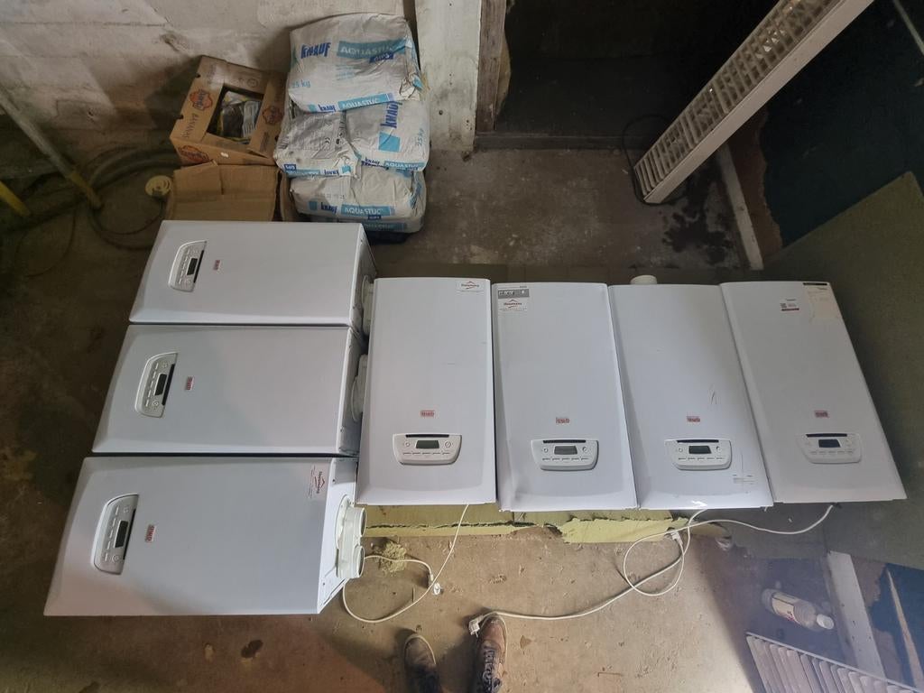 6 AWB ThermoElegance Ketels los 150 Meerdere kan prijs lager, Doe-het-zelf en Verbouw, Geisers en Boilers, Gebruikt, Boiler, Aardgas