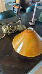 Vintage-look hanglamp met katrol, Huis en Inrichting, Lampen | Hanglampen, Vintage, Ophalen of Verzenden, Zo goed als nieuw, Minder dan 50 cm