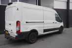 Ford Transit 2.0 TDCI 130 PK L3H2 EURO 6 - Airco - Navi - Cr, Auto's, Voorwielaandrijving, Stof, 4 cilinders, Wit