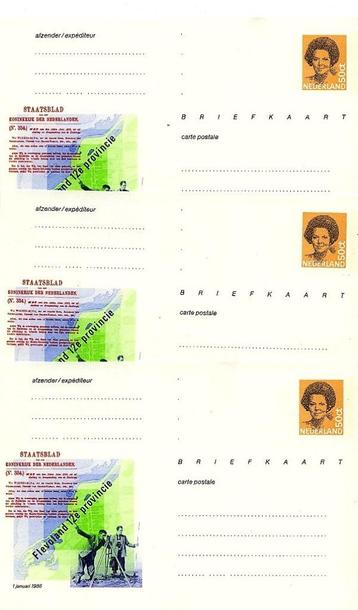 3 postkaarten met postzegel 50 cent beschikbaar voor biedingen