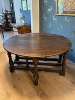 Grote antieke eiken hangoortafel, Ophalen of Verzenden