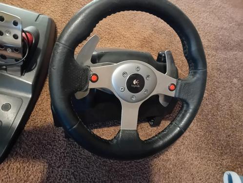 Logitech g25 stuur met pedalen en 2 schakelpoken, Spelcomputers en Games, Spelcomputers | Sony PlayStation Consoles | Accessoires