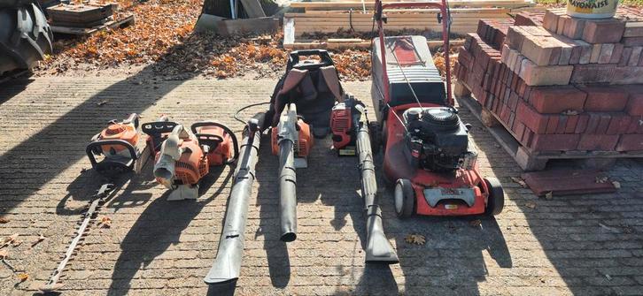 Partij opknappers tuinmachines, stihl, dolmar, echo, sabo, Tuin en Terras, Hand-tuingereedschap, Gebruikt, Ophalen