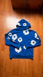 Blauwe Denim Tears hoodie, Kleding | Heren, Truien en Vesten, Blauw, Ophalen of Verzenden, Gedragen, Maat 46 (S) of kleiner
