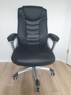 SONGMICS Ergonomische bureaustoel, Ophalen, Gaming bureaustoel, Zwart, Zo goed als nieuw