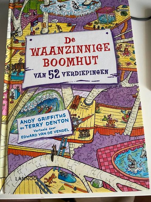Andy Griffiths - De waanzinnige boomhut van 52 verdiepingen, Boeken, Kinderboeken | Jeugd | onder 10 jaar, Zo goed als nieuw, Ophalen of Verzenden