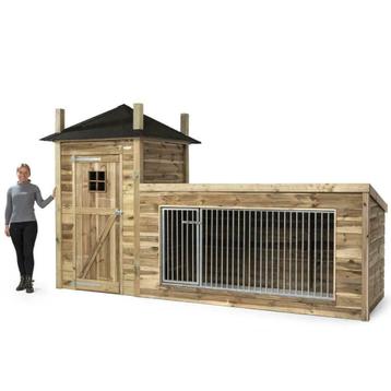 Voldux Houten Hondenhok Kennel Lize beschikbaar voor biedingen