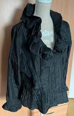 Alma Mater blouse maat 46, Ophalen of Verzenden, Zo goed als nieuw, Maat 46/48 (XL) of groter, Zwart