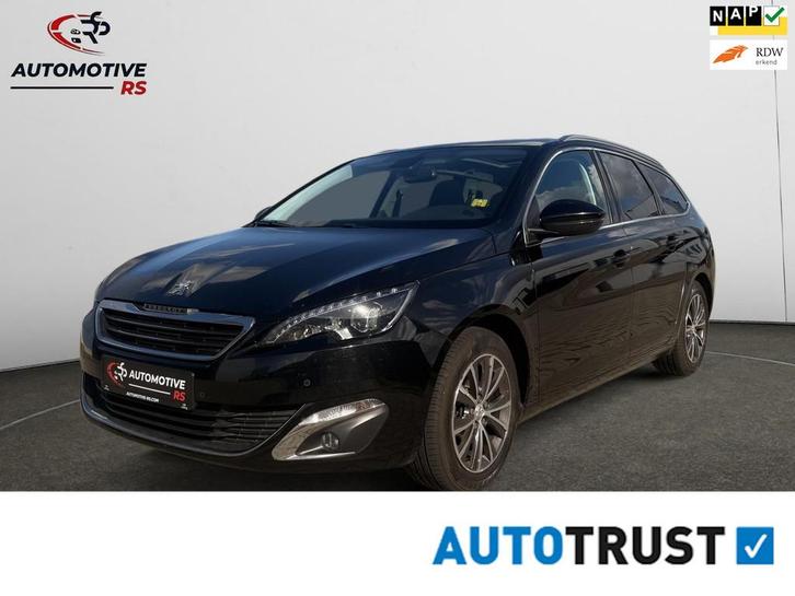 Peugeot 308 SW 1.2 PureTech Blue Lease Premium 131PK|Trekhaa, Auto's, Peugeot, Bedrijf, Te koop, ABS, Achteruitrijcamera, Airbags