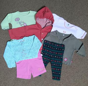 Baby kleding pakket voor meisje, m.62/68. beschikbaar voor biedingen