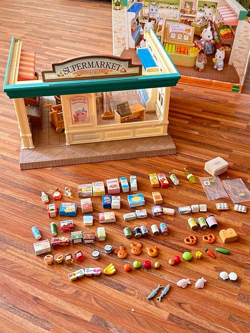 Sylvanian families supermarkt, Kinderen en Baby's, Speelgoed | Poppen, Gebruikt, Ophalen of Verzenden