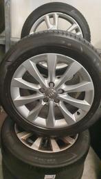 Audi A6 C7 velgenset 17 inch + zomerbanden, Auto-onderdelen, Banden en Velgen, Ophalen, Gebruikt, Banden en Velgen, 17 inch