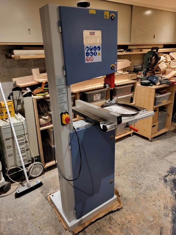 Houtlintzaagmachine - Perfect voor de werkplaats!, Doe-het-zelf en Verbouw, Gereedschap | Zaagmachines, Zo goed als nieuw, Lintzaag