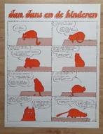 Rode Kater poster, Jan Kruis, Jan Kruis, Eén stripboek, Ophalen of Verzenden, Zo goed als nieuw