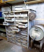 Metalen oude Ladenkast met 32 laden. In prima conditie, Ophalen, Gebruikt, 5 laden of meer, 100 tot 150 cm