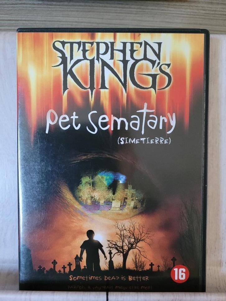 Pet Sematary (1989) Dale Midkiff - Dvd Horror Stephen King, Cd's en Dvd's, Dvd's | Horror, Zo goed als nieuw, Overige genres, Vanaf 16 jaar