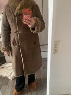Super mooie bruine soort suede jas maat l/xl, Ophalen of Verzenden, Zo goed als nieuw, Bruin