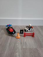 Lego Duplo Politieboot & Politiemotor, Ophalen of Verzenden, Gebruikt, Duplo
