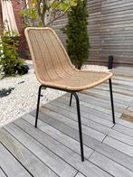 Set van 8 tuinstoelen, rotan look, Huis en Inrichting, Stoelen, Vijf, Zes of meer stoelen, Riet of Rotan, Gebruikt, Bruin