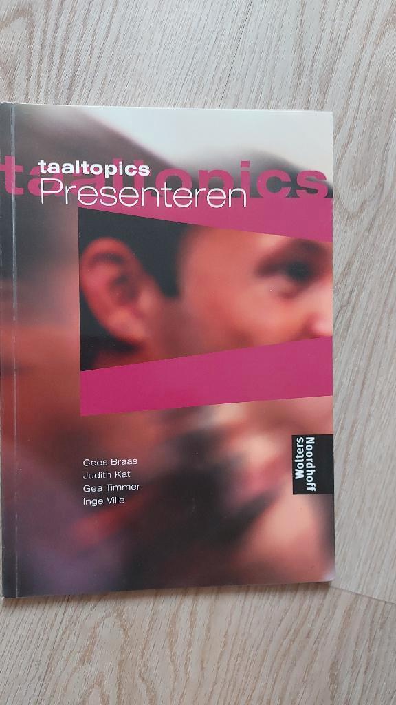 taaltopics Presenteren, Boeken, Studieboeken en Cursussen, Diverse auteurs, Zo goed als nieuw, Beta, HBO