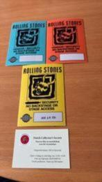 Rolling Stones 3 security linnen security passen
