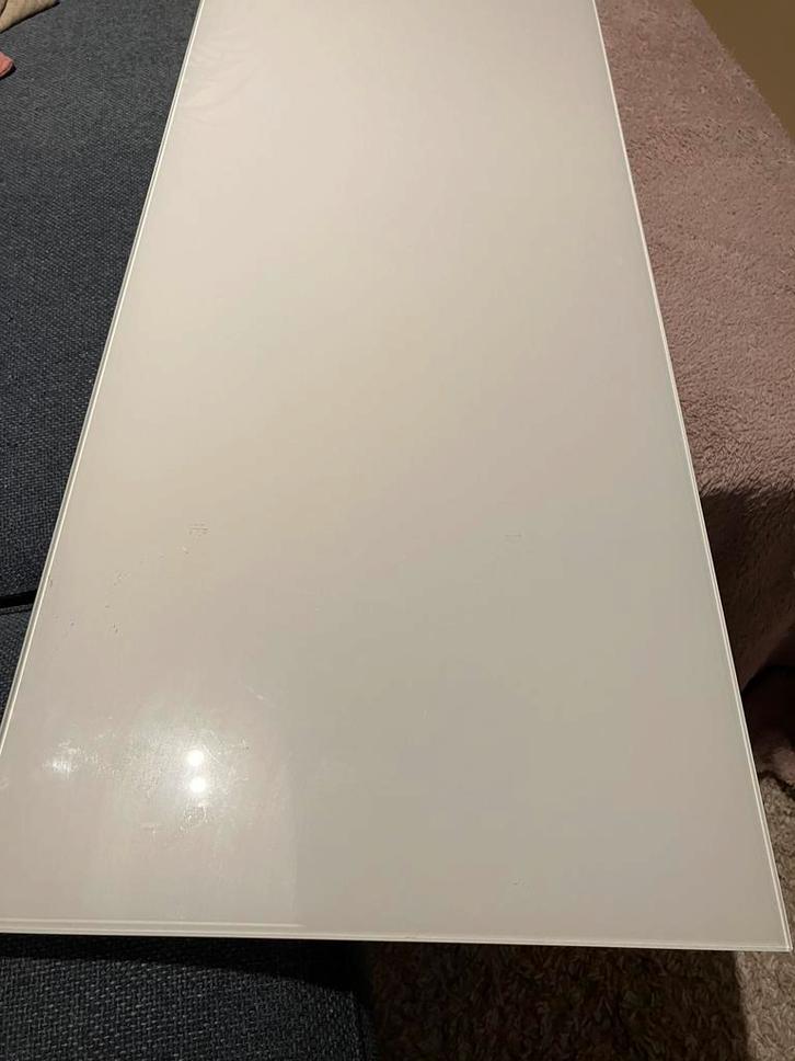 Besta ikea melkglas bovenbladen, Huis en Inrichting, Kasten | Dressoirs, Gebruikt, 25 tot 50 cm, Glas, Ophalen