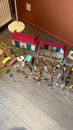 Grote Schleich set met paarden en accessoires, Ophalen, Gebruikt, Jongen of Meisje