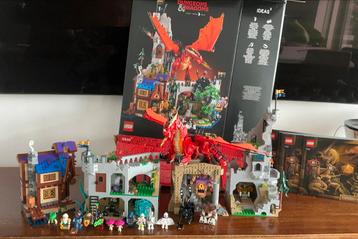 LEGO Ideas Dungeons & Dragons. Met de rode draak 21348 beschikbaar voor biedingen